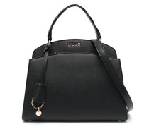 Handtasche mit Logo-Print