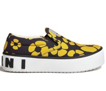 Sneakers mit Blumen-Print