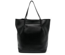 Handtasche mit Logo-Patch