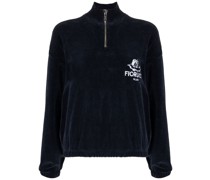 Sweatshirt mit Logo-Stickerei