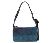 Schultertasche mit Kristallen