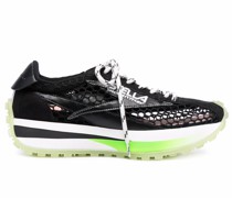 Sneakers mit Logo-Patch