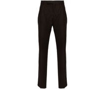 pleat-detail tailored trousers
