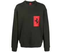 Sweatshirt mit Logo-Print