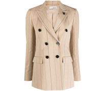 Doppelreihiger Blazer mit Nadelstreifen