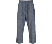 Gerade Hose mit Kordelzug