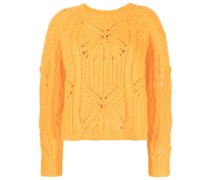 Pullover mit Zopfmuster
