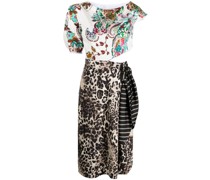 Kleid im Patchwork-Look