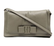 Schultertasche mit Logo-Schnalle