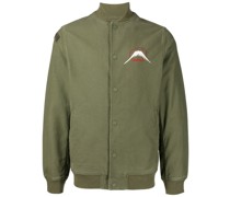 Bomberjacke mit Logo-Print
