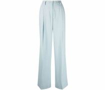 Taillenhose mit weitem Bein