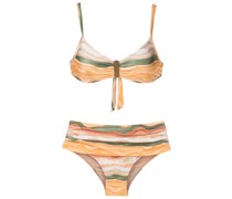 Gestreifter Anne Bikini