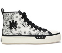 High-Top-Sneakers mit Bandana-Print