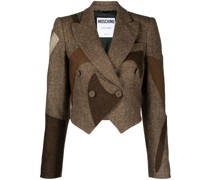 Blazer mit Einsätzen