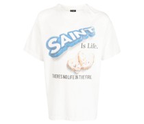 T-Shirt mit Logo-Print