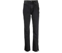 Gerade High-Rise-Jeans