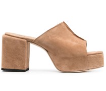 Mules mit Plateau