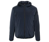 Gefütterte Jacke mit Logo-Applikation