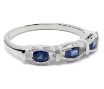 Sacred Oak Ring mit blauem Saphir