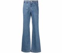 A.P.C. Ausgestellte Jeans