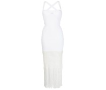 Midikleid mit Fransen