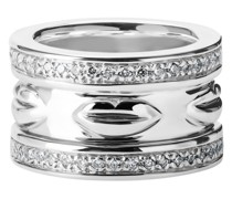 Kiss Me Ring mit Diamanten