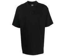 T-Shirt mit Logo-Stickerei