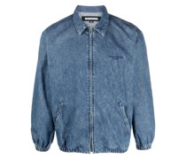 Jeansjacke mit Reißverschluss