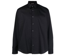 logo print cotton shirt