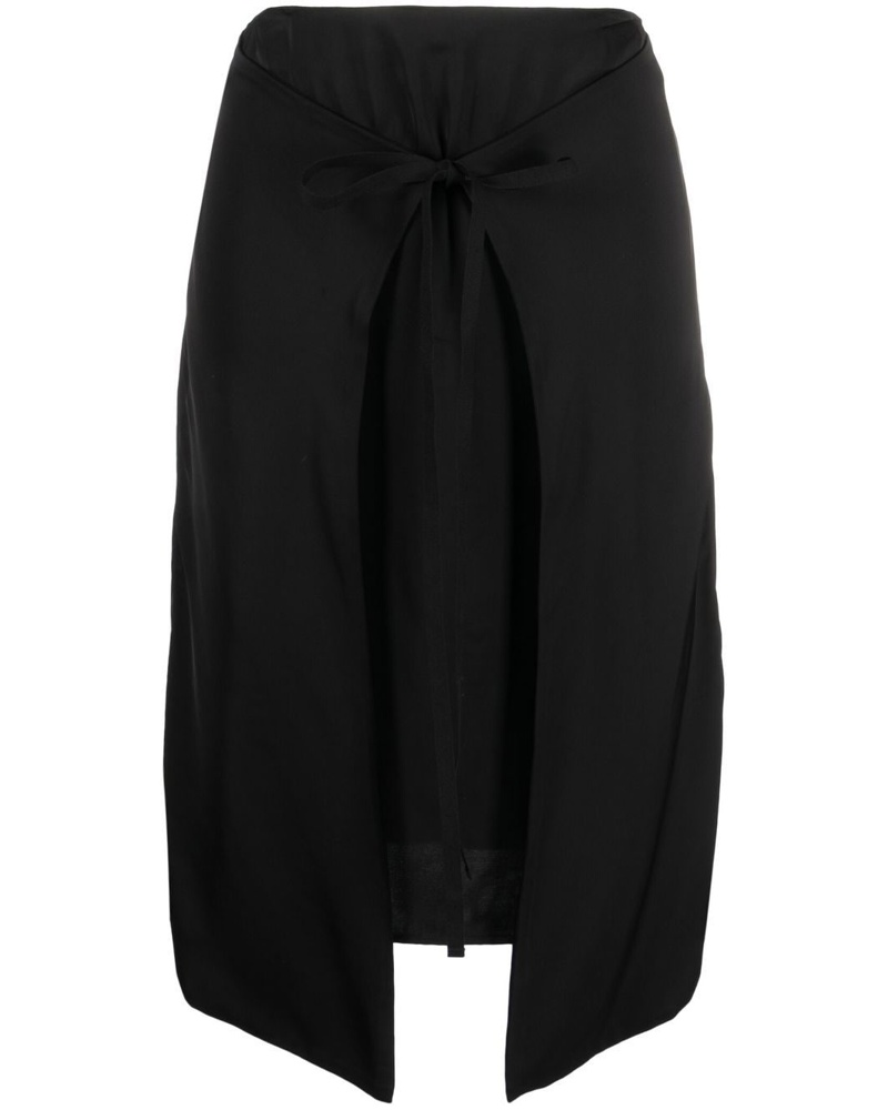 Maison Margiela Damen Asymmetrischer High-Waist-Rock