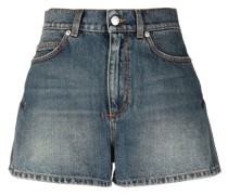 Ausgestellte Jeans-Shorts