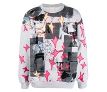Sweatshirt mit Stickerei