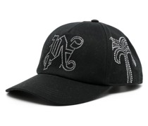 PA Milano rhinestone-detail hat