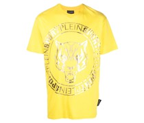 T-Shirt mit Tigerkopf-Print