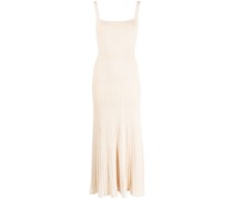 Geripptes Midikleid