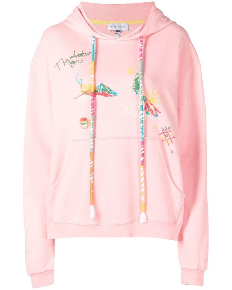 Mira Mikati Damen Hoodie mit Kordelzug