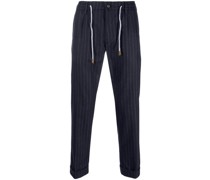 Gestreifte Hose mit Kordelzug