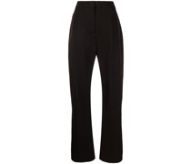 High-Waist-Hose mit geradem Bein