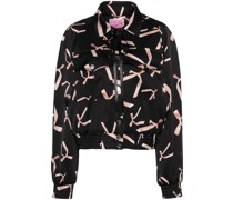 x Patrick McDowell Bomberjacke mit Print