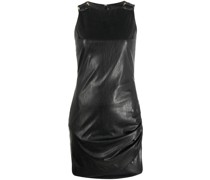 Minikleid in Lederoptik