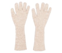Gestrickte Handschuhe