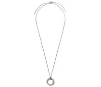 'Crossover' Halskette mit Diamanten