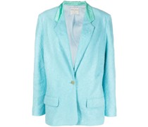Einreihiger Cropped-Blazer