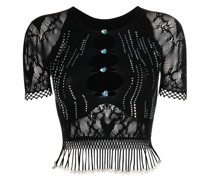 Urchin Bluse mit Fransen