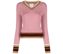 Pullover mit V-Ausschnitt