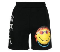 Joggingshorts mit grafischem Print