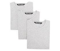 3er-Pack T-Shirts mit rundem Ausschnitt