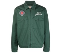 Hemdjacke mit Logo-Patches