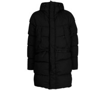 Gefütterte Jacke mit Logo-Prägung