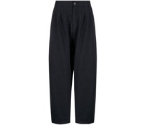 Cropped-Hose mit Tapered-Bein